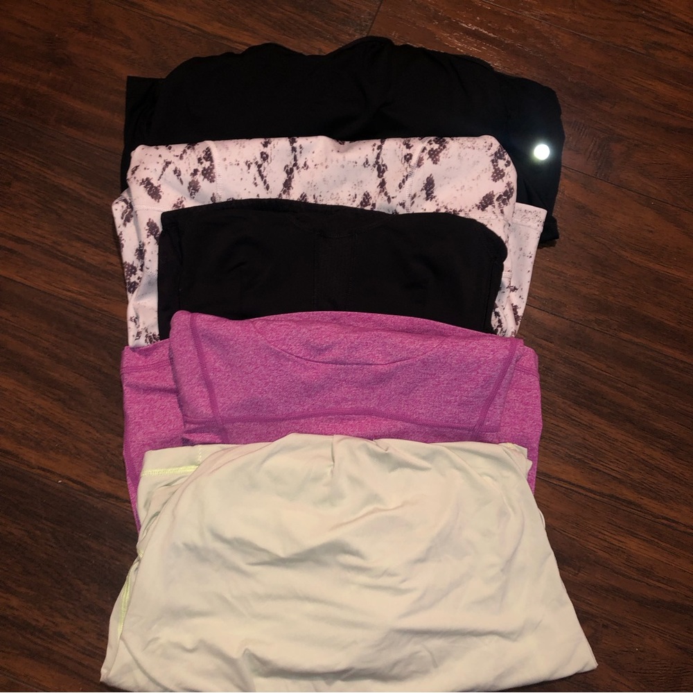 5 Pieces Workout’s Lululemon Tops Bundle